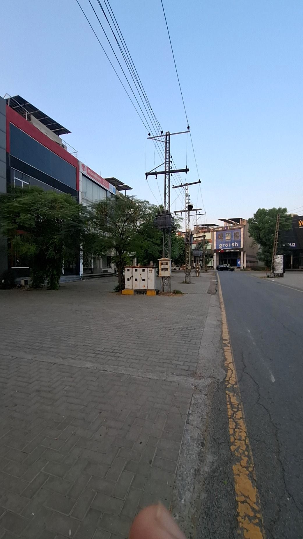 Transformer in front — Plot 119, Block CCA, DHA Phase 4