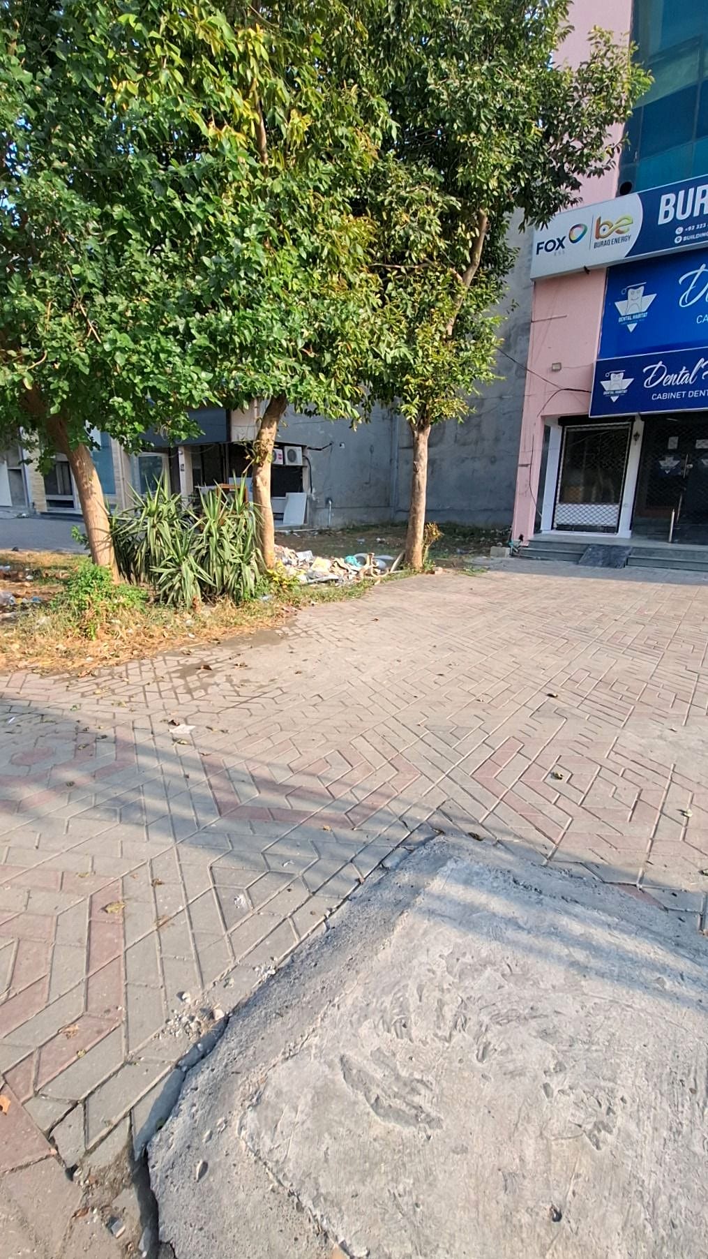 Left side boundary — Plot 16, Block CCA, DHA Phase 4