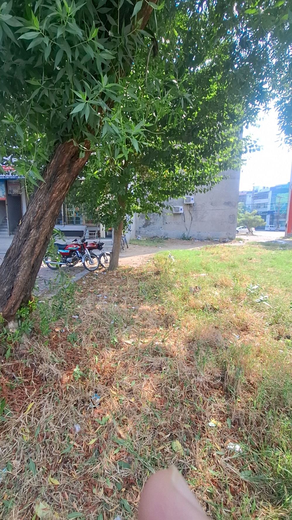 Back boundary — Plot 7, Block CCA, DHA Phase 4