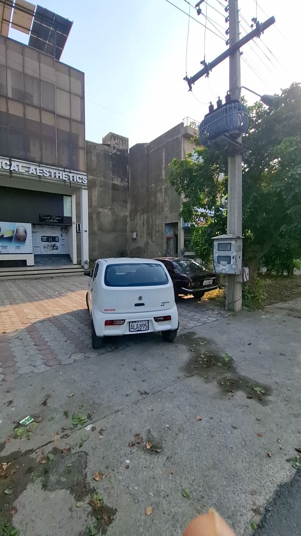 Right side boundary — Plot 9, Block CCA, DHA Phase 4